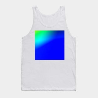 BLUE YELLOW PURPLE TEXTURE ART Tank Top